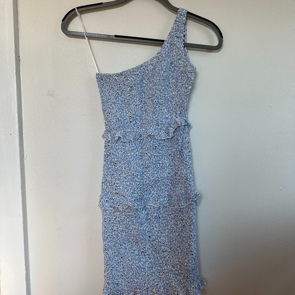 Princess Polly Off-The-Shoulder Ruched Mini Dress